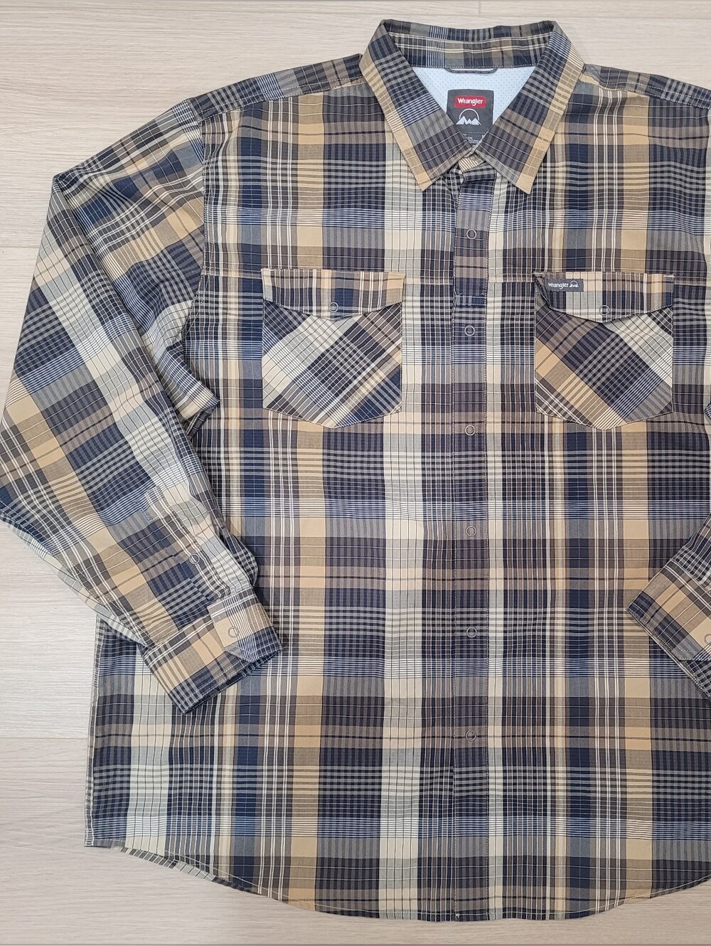 Wrangler Men 2XL Snap Button Long Sleeve Carpender Special